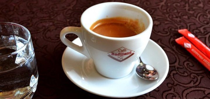 Кава в кафе «Badilatti». Замовляйте за акції