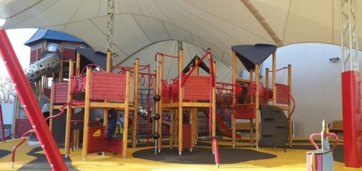 Promotions in the children's entertainment center "Park Pravda"