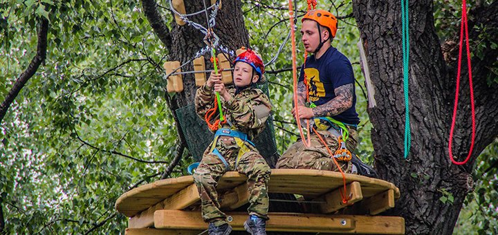 Прохождение двух маршрутов и троллей от клуба активного отдыха «Shanti Extreme» по акции