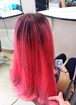 Тонування волосся в студії краси «rai». записуйтеся акцією.