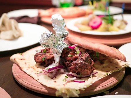 Menu of the Caucasus restaurant. Order at a discount