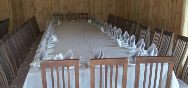 Fishing, cooking caught fish, sauna and restaurant in &quot;mangal park&quot; in brovary