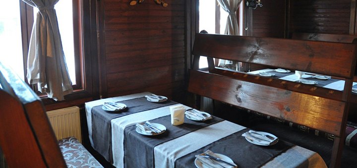Rest with fishing, cooking caught fish, visiting a bathhouse and a restaurant in &quot;mangal park&quot; 1