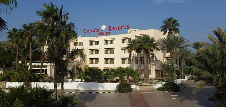 Crown Resorts Henipa 3* Hotel Larnaca Cyprus