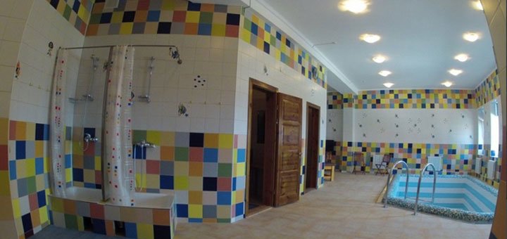 Sauna in the hotel of the hotel and restaurant complex "Tisa". Book a hotel with a discount. Hotels in Kyiv with a discount.