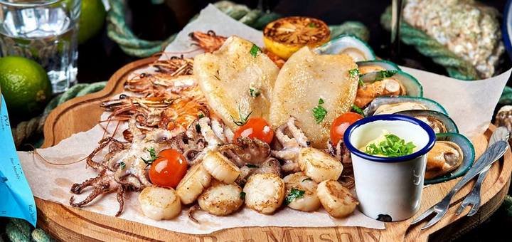 Морепродукти по знижкам в ресторані bar mushly