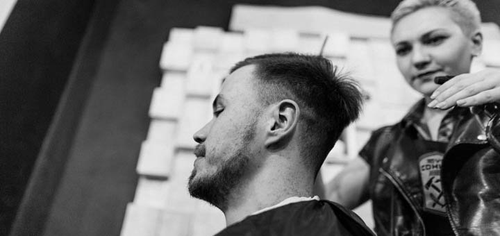 Discounts for haircuts in barbershop Sokira 2