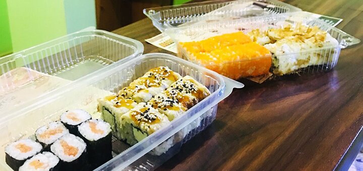 Знижка на всі суші, роли та сети в суші-барі «Beer & Sushi» 2