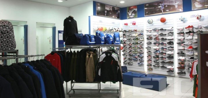 Sports shop &quot;umbro&quot;