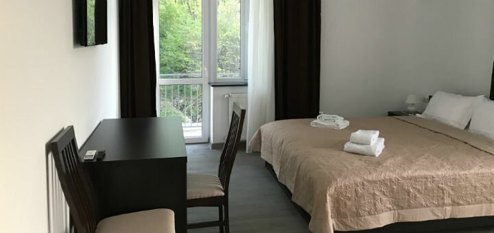 Two-room suites in the Neopolis hotel in Polyana, Transcarpathia. Book at a discount.