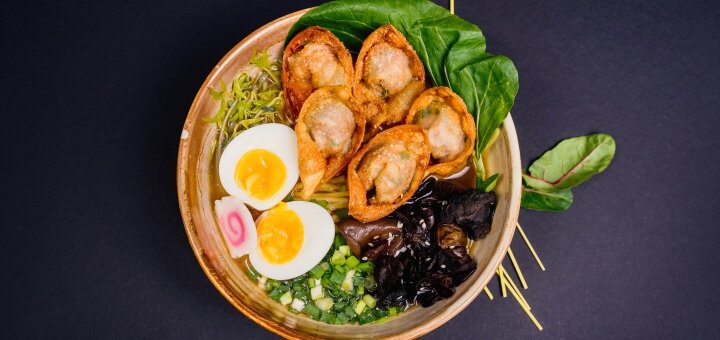 Pan-Asian restaurant Moyogi in Lviv. Visit for promotion 16