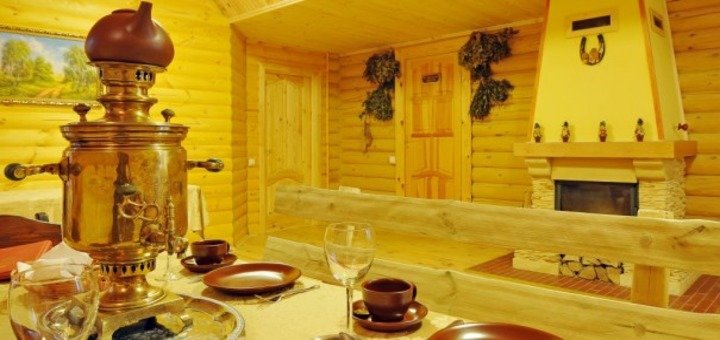 Restaurant &quot;matryoshka&quot;. visit for the promotion