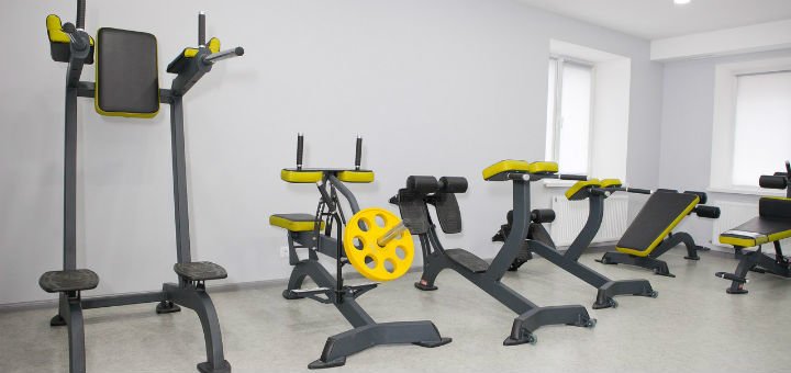Gym in the “fitness house” sports club in vinnitsa. buy subscriptions to the gym for the promotion.