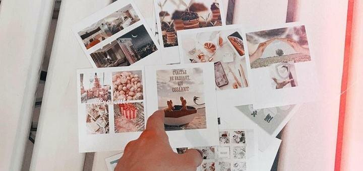 Печать фото в стиле polaroid «Mint Print». Заказать со скидкой.
