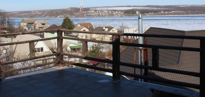 Room at the hotel "Kaodatsky kosh" in the Dnieper. Book a room at the Kodatsky Kosh hotel at a discount. Pool in the Kadatsky Kosh suburban complex. Discounts in suburban complexes in the Dnieper.