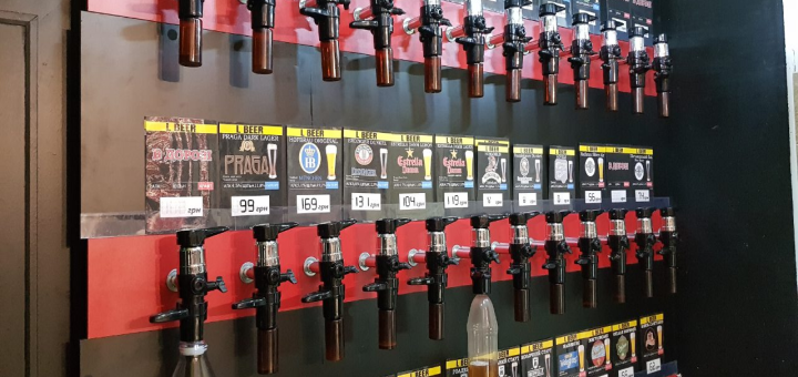Discount for beer in the bar-shop «L Beer» in Kiev.