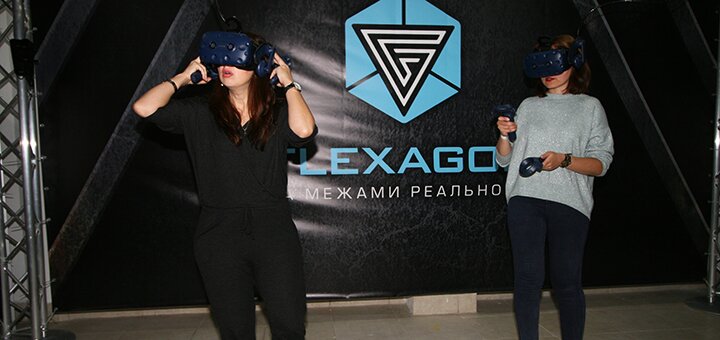 VR-quest club "Flexagon" in Kiev. Sign up for a game at a discount.4