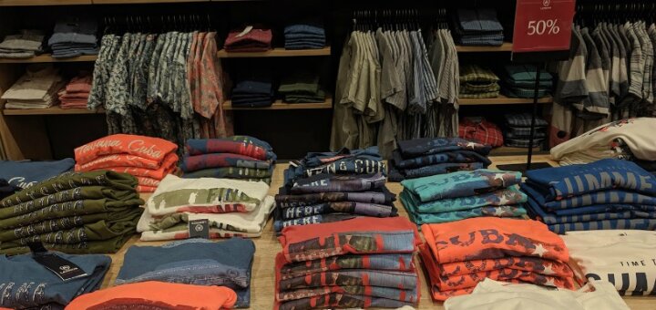 Promotions clothing store "lerros"