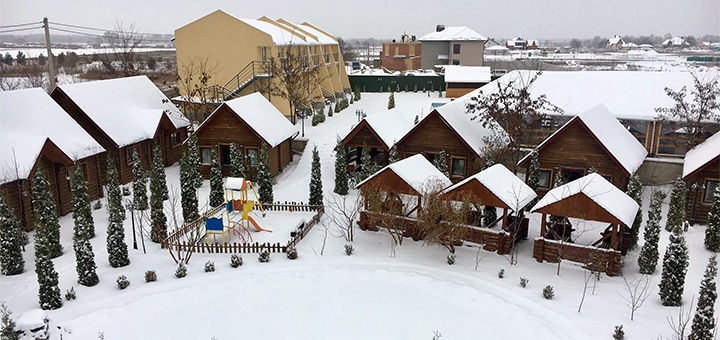 Заміський комплекс Райський Дворик у Києві. Відпочивайте по акції 49