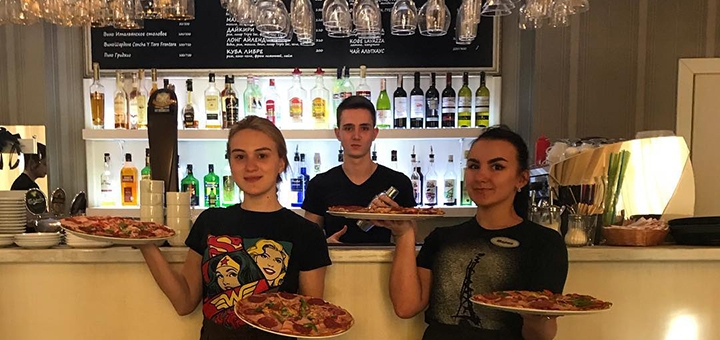 Italian restaurant marinela in kharkov. with discount.