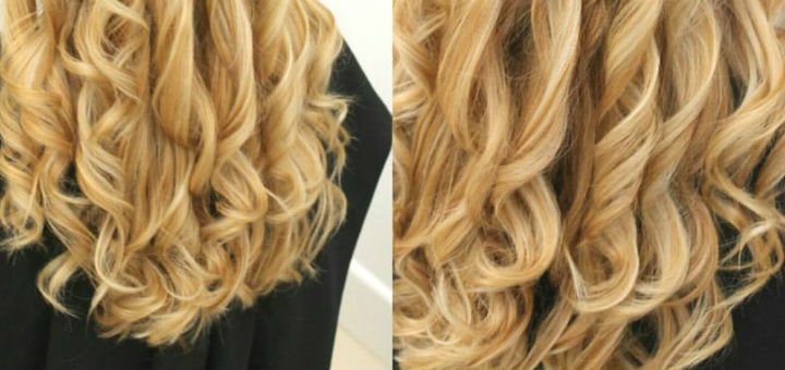 Curling hair on curlers in the «City style» beauty salon in Dnipro. Pay for hairdressing services according to the promotion.