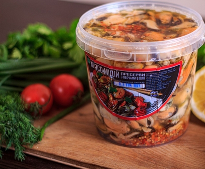 Продажа морепродуктов Наше Море. Акция на икру