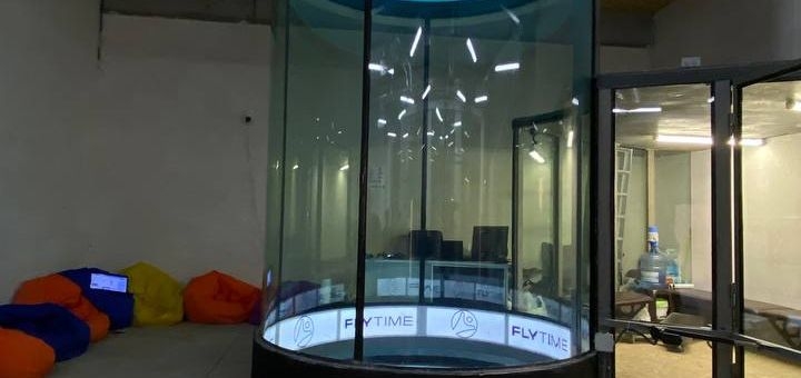 Wind tunnel FlyTime in Dnipro, discounts for flights