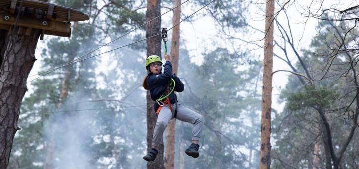 Мотузковий парк в Києві «SkyPark» - знижки та акції