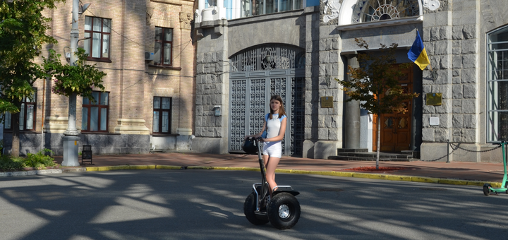 Прогулки на сигвеях «Green Wheels» в Киеве. Оплачивайте прокат segway по акции 7