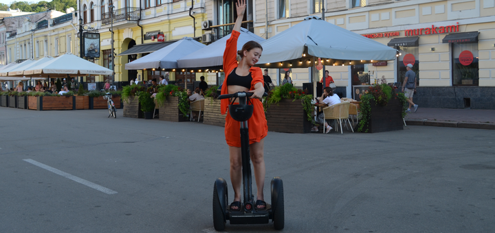 Прогулки на сигвеях «Green Wheels» в Киеве. Оплачивайте прокат segway по акции 15