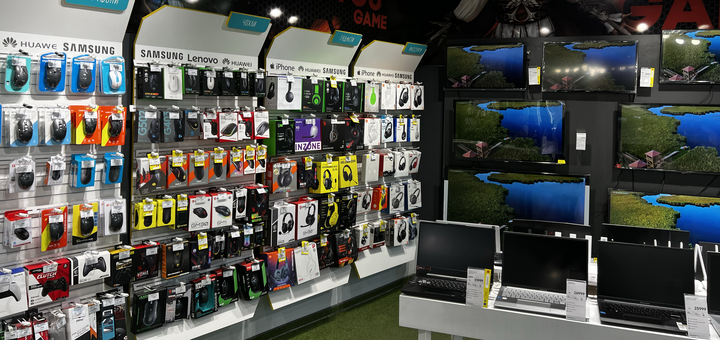 Cybernetics electronics store chain. Visit for promotion 2