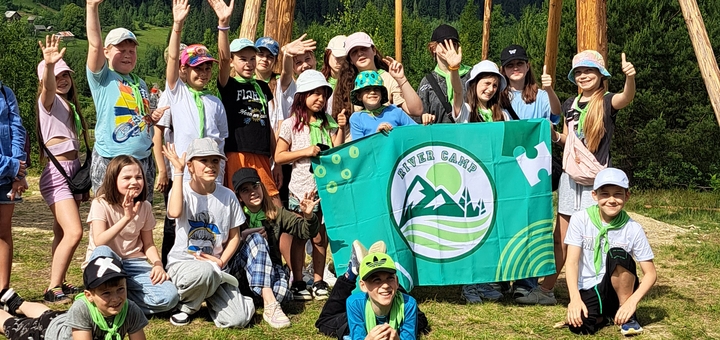 Дитячий табір River Camp у Микуличині. Відвідуйте по акції 27