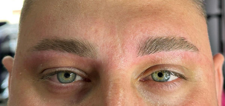 Permanent makeup artist Yana Chekurda. Visit with promotion 24