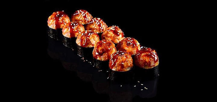 Food delivery Sushi-Sei. Order with the promotion 1