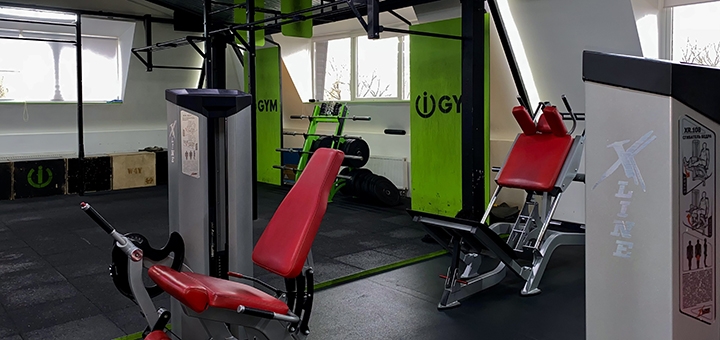 Тренажерна зала iGYM. Відвідуйте по акції 19