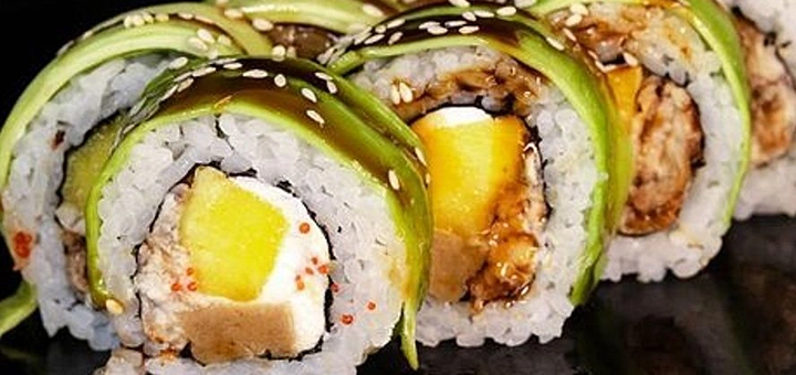 Aki Maki Sushi delivery. Order with the 16% off special offer.
