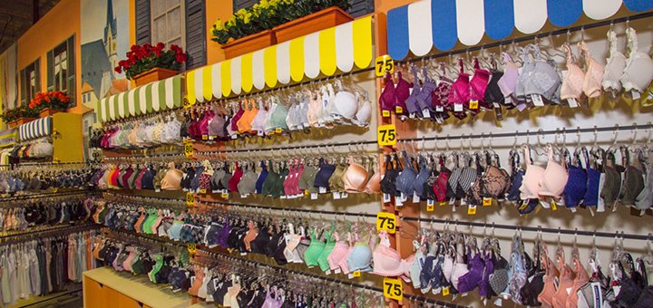 Discounts on underwear in bilizna street stores