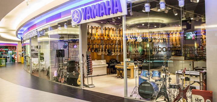 Акция в магазинах «Yamaha»