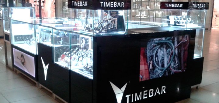 Знижки в магазинах «TIMEBAR»