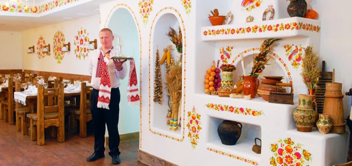 Ресторан в SPA-отеле «Променад» в Трускавце. Бронируйте отдых со скидкой.