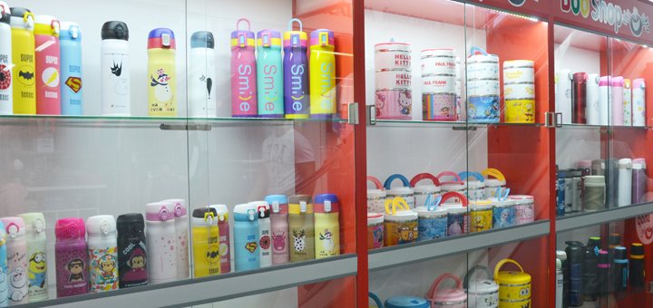 Магазин подарунків «Boo * Shop». Знижки на термокружки