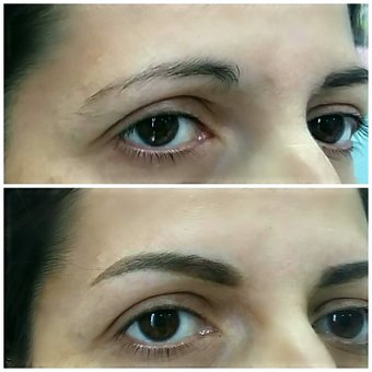 Eyebrow tattooing in the beauty salon «Chery» in Odessa. Sign up for a discount.