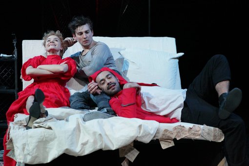 A performance at the kiev academic young theater. buy theater tickets at a discount.