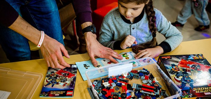Educational games in the le joy family library in dnipro. sign up for the promotion.