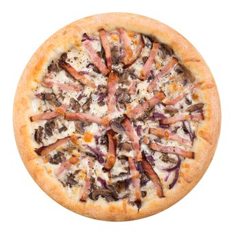 Піца «Жульєн» у доставці «QR-Pizza». Замовляйте по акції