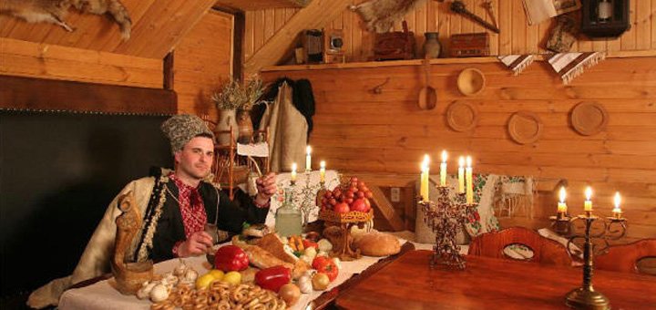 Восточное меню в ресторане «Хата Рыбака» в Киеве. Заказать столик по акции
